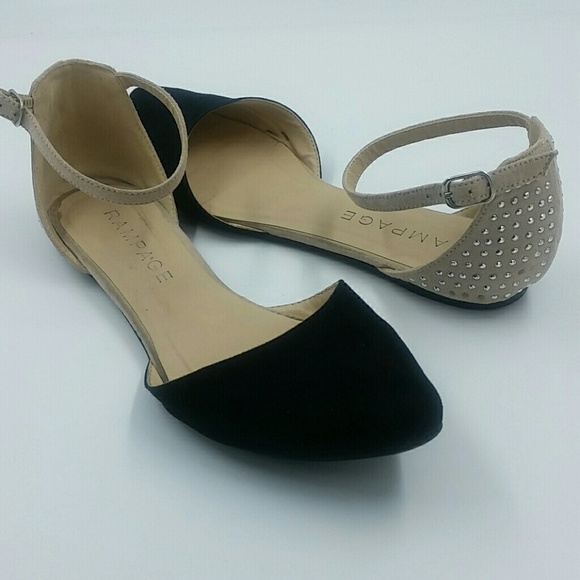 RAMPAGE l Pointed Toe Suede Flat - Picture 2 of 6